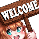 welcomeAnime emote