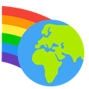 LGBTpride_Rainbow_Earth Emote