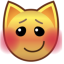 Blushing emote