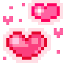 pink_hearts emote