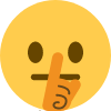 shhh emote