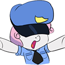 SweetieCop2 emote