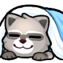 raccoonCozy128x128 emote