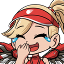 mercylaugh Emote