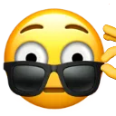 EmojiGlassesLook Emote