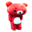Partybearneon emote