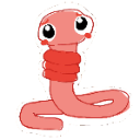 Pleading_worm emote