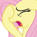 FlutterFaceHoof Emote