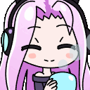 AnimeGirldrink emote