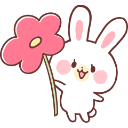 flowerbunny emote