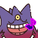 gengarsing emote