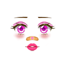 SuperPinkHeartMakeup emote