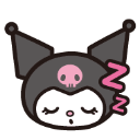 kuromi3_sleeping emote