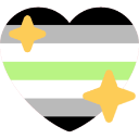 5896agenderprideheart Emote