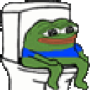 Pepetoilet emote
