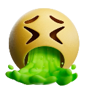 Vomited emote