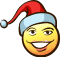 santa_ladysmile emote