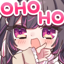 HimeOhoho emote