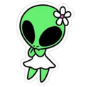 3sweet_alien_girl Emote