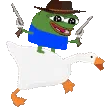 PepeGunDuck emote