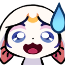 waifuartemissweatdrop emote