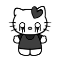 gothhellokitty emote
