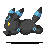 shinyumbreonrun emote