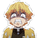 1421zenitsuscared Emote