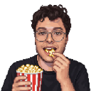 Assistindo emote