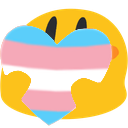 blobtransgenderheart Emote