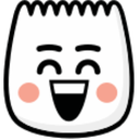 017TikTokWhite_Smile emote