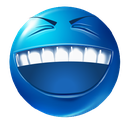 be_bluelaugh Emote