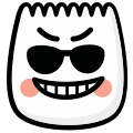 017TikTokWhite_Cool Emote
