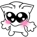 Cat_blush Emote