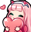 ZeroTwo_heartlove Emote