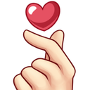 FingerHeart emote