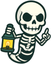 skeleton emote