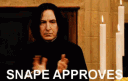 snape_approved Emote
