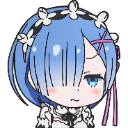 104924thoughtfulrem emote