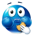 D_blueeat emote