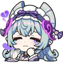 mizukiScared emote