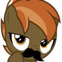 ButtonMashTheStache1 Emote
