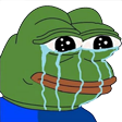 PepeCRY emote