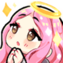 waifupinkangelpraying emote