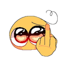 FlipOffCutely Emote