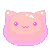 waifuhotpinkblobneko emote