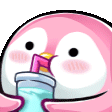 waifupinkpengusipdrink emote