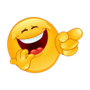 y_pointandlaugh emote