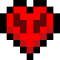 MinecraftHeart emote