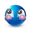 blue_blush Emote